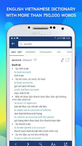 Play Vietnamese English Dictionary - Tu Dien Anh Viet  and enjoy Vietnamese English Dictionary - Tu Dien Anh Viet with UptoPlay