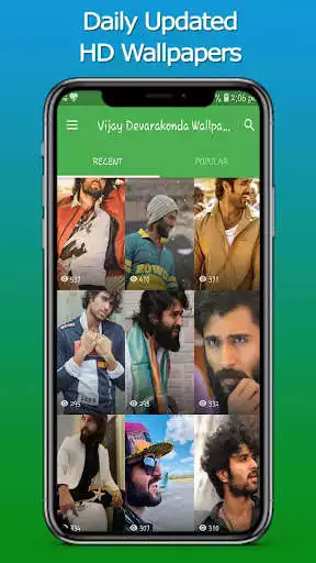 Play Vijay Devarakonda HD Wallpaper as an online game Vijay Devarakonda HD Wallpaper with UptoPlay