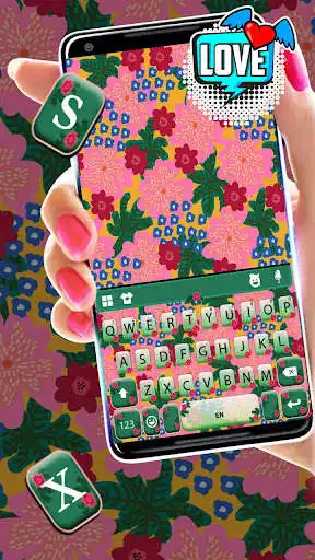 Play Vintage Flowers 2 Keyboard Theme as an online game Vintage Flowers 2 Keyboard Theme with UptoPlay