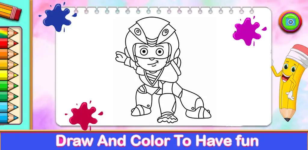 Play Vir Robot Boy Coloring Book  and enjoy Vir Robot Boy Coloring Book with UptoPlay