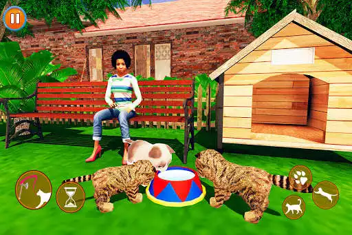 Play Virtual Cat Simulator - Open World Kitten Games as an online game Virtual Cat Simulator - Open World Kitten Games with UptoPlay