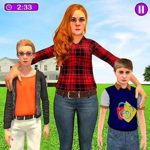 Play Virtual Family Mom Babysitting Game APK