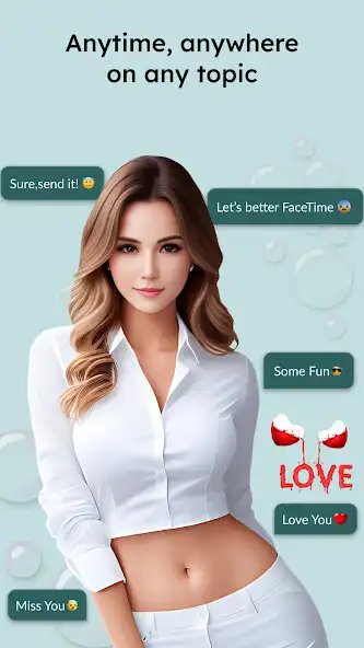 Play Virtual Girlfriend AI Chatbot as an online game Virtual Girlfriend AI Chatbot with UptoPlay