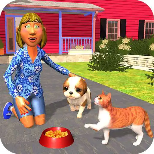 Play Virtual Pet Dog & Cat Simulator: Animal life games APK