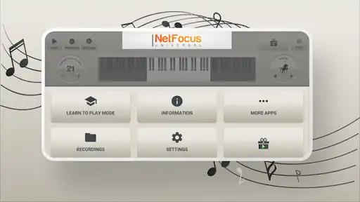 Play Virtual Piano Keyboard as an online game Virtual Piano Keyboard with UptoPlay