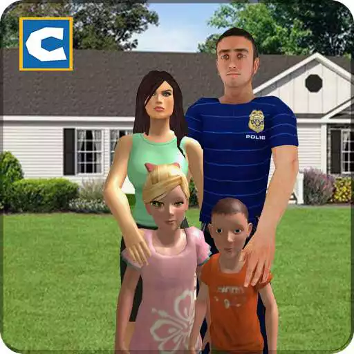 Free play online Virtual Police Dad Life: Happy Family Game  APK