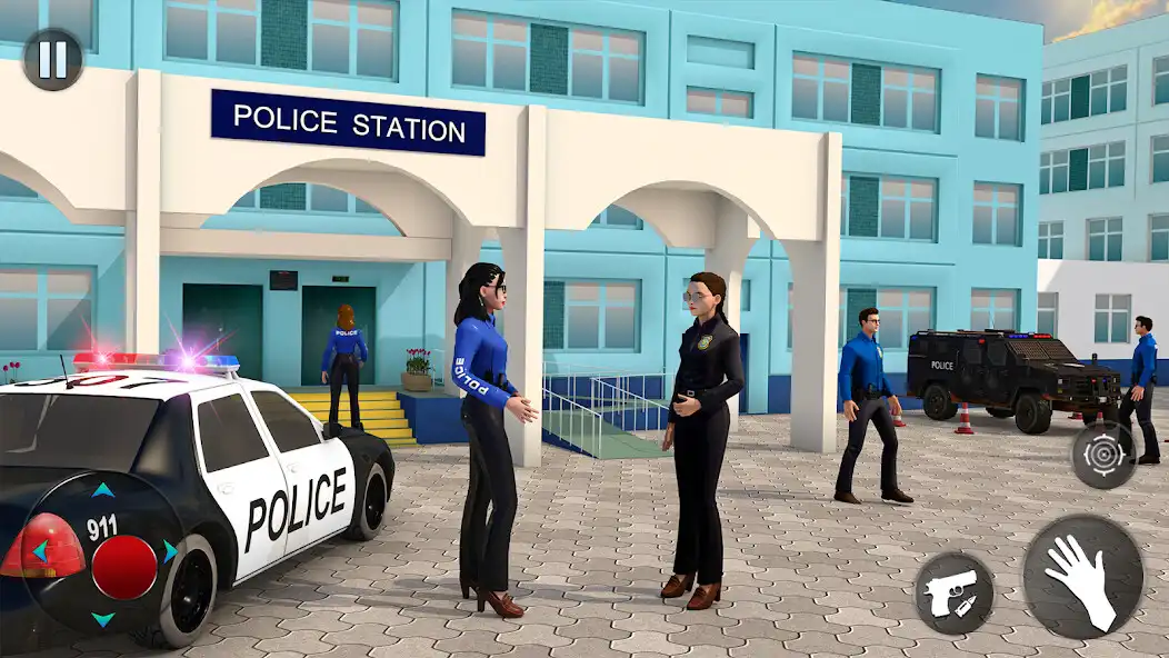 Play Virtual Police Mom Simulator as an online game Virtual Police Mom Simulator with UptoPlay