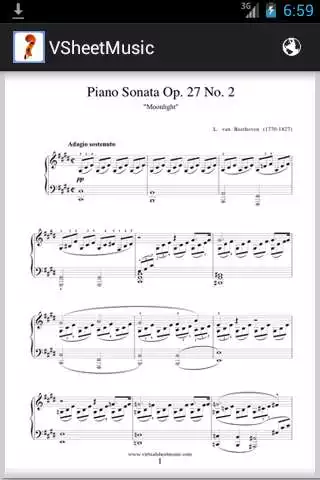 Play Virtual Sheet Music  and enjoy Virtual Sheet Music with UptoPlay