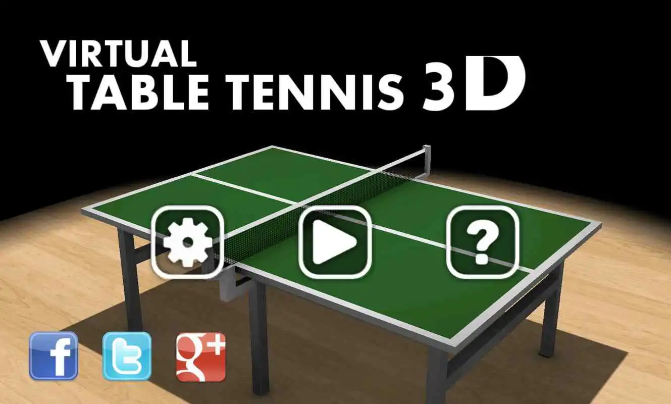 Play Virtual Table Tennis 3D