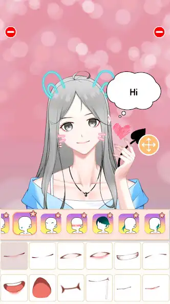 Play Vivi Avatar Maker:emoji as an online game Vivi Avatar Maker:emoji with UptoPlay