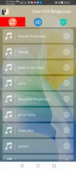 Play Vivo V23 Phone Ringtones  and enjoy Vivo V23 Phone Ringtones with UptoPlay