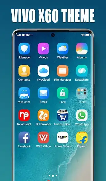 Play Vivo X60 pro Launcher, theme for Vivo X60  and enjoy Vivo X60 pro Launcher, theme for Vivo X60 with UptoPlay