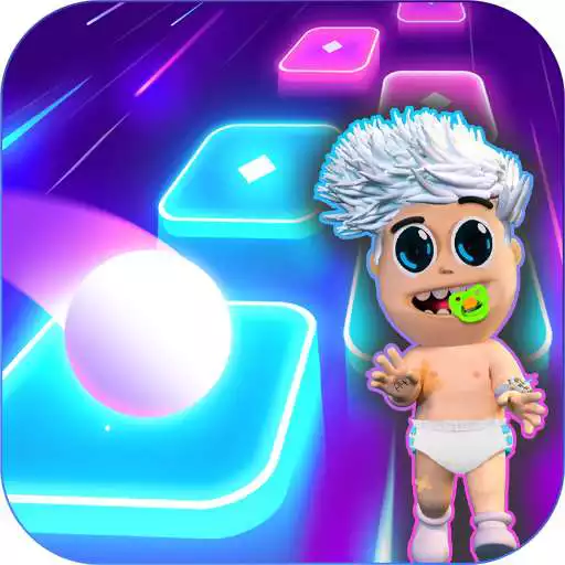 Play Vlad Bumaga A4 Kids Tiles Hop Game APK