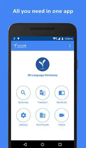 Play vocaDB 38-Language Dictionary  and enjoy vocaDB 38-Language Dictionary with UptoPlay