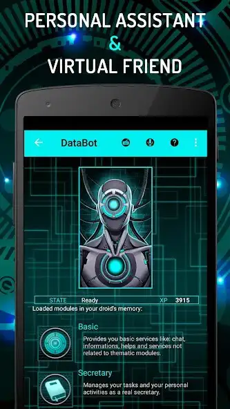 Play Voice Assistant DataBot AI  and enjoy Voice Assistant DataBot AI with UptoPlay