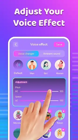 Play Voice Changer: Pro Effects as an online game Voice Changer: Pro Effects with UptoPlay