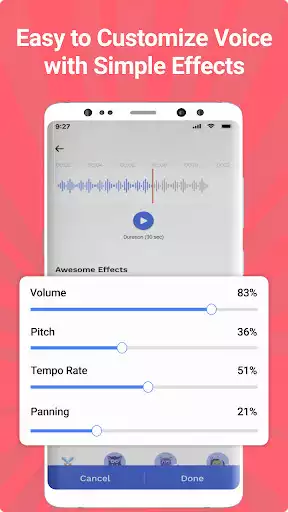 Play Voice Changer - Voice Editor as an online game Voice Changer - Voice Editor with UptoPlay