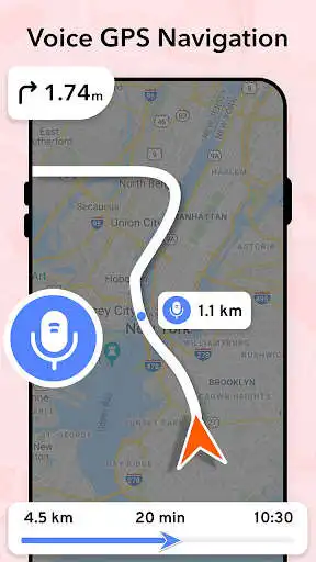 Play Voice GPS Driving Directions - GPS Navigation