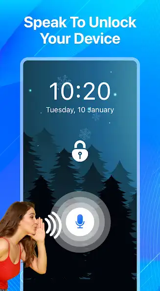 Play Voice Lock Screen: Pin Pattern  and enjoy Voice Lock Screen: Pin Pattern with UptoPlay