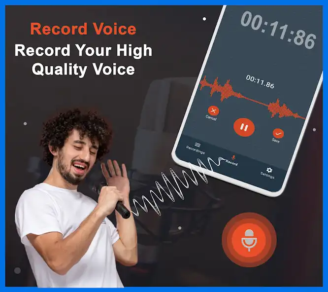 Play Voice recorder 2023 HD Voice as an online game Voice recorder 2023 HD Voice with UptoPlay