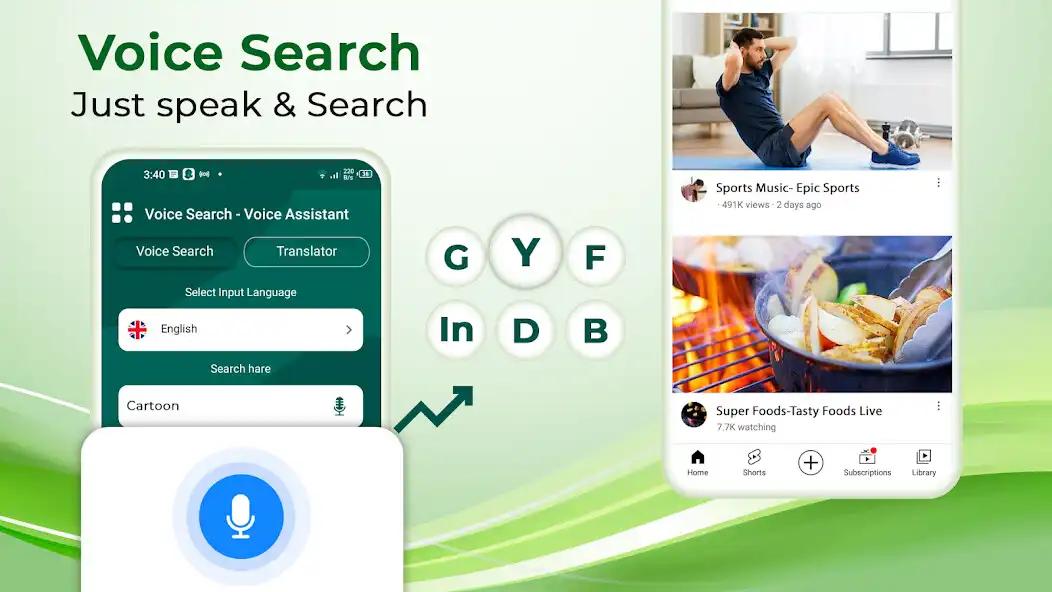 Play Voice Search: Voice Assistant  and enjoy Voice Search: Voice Assistant with UptoPlay