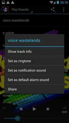 Play Voice Text Message Ringtone