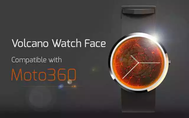 Play Volcano Watch Face