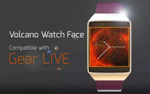 Play Volcano Watch Face