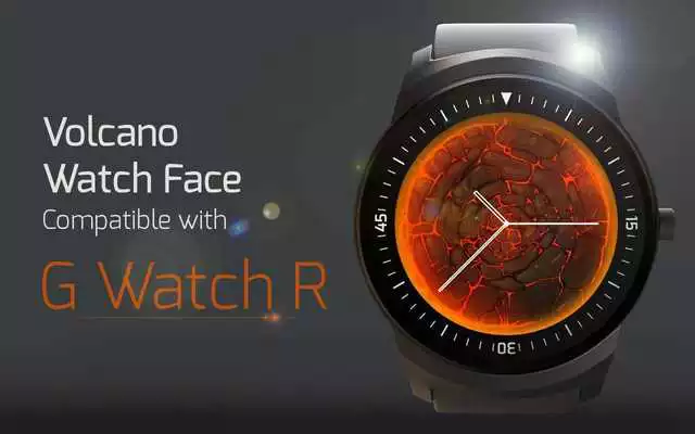 Play Volcano Watch Face