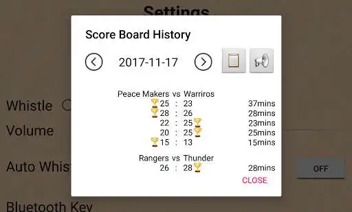 Play Volleyball Score Board (Bluetooth) as an online game Volleyball Score Board (Bluetooth) with UptoPlay