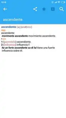 Play VOX Essential Italian<>Spanish Dictionary