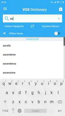 Play VOX Essential Italian<>Spanish Dictionary