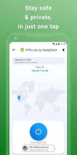 Play APK VPN Lite Without Registration  and enjoy VPN Lite Without Registration with UptoPlay com.keepsolid.vpnlite