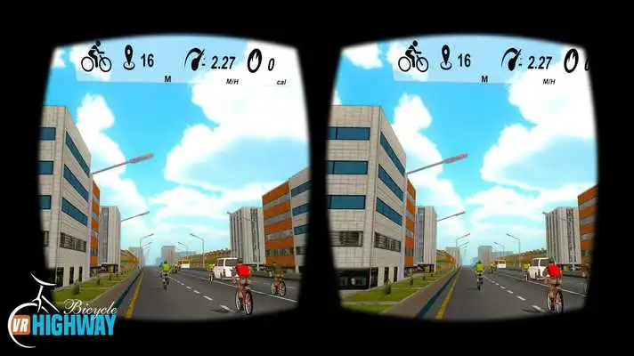 Play VR Highway Bicycle