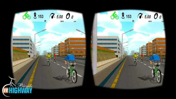 Play VR Highway Bicycle