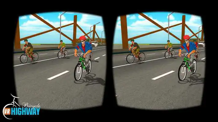 Play VR Highway Bicycle