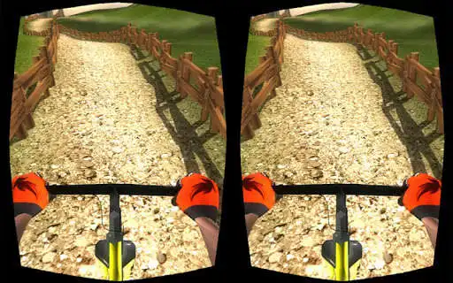 Play VR - MTB Downhill bicycle racing : VR Bicycling  and enjoy VR - MTB Downhill bicycle racing : VR Bicycling with UptoPlay