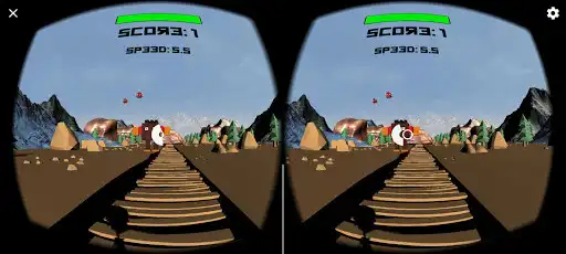 Play VR Running Blast as an online game VR Running Blast with UptoPlay