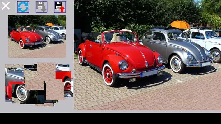 Play VW Beetle Puzzle Part 1