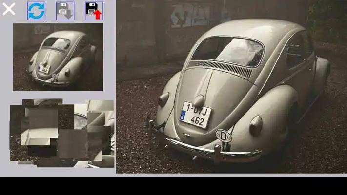 Play VW Beetle Puzzle Part 1