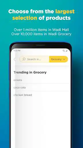 Play Wadi Online Shopping App