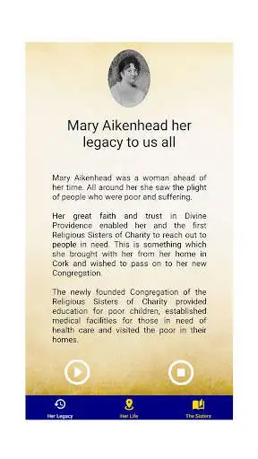 Play Walking with Mary Aikenhead