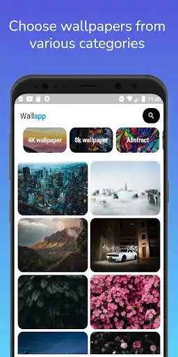 Play Wallapp : cool wallpaper as an online game Wallapp : cool wallpaper with UptoPlay