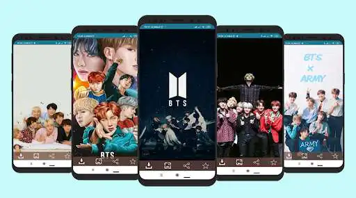 Play Wallpaper BTS Keren  and enjoy Wallpaper BTS Keren with UptoPlay