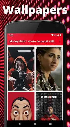 Play Wallpaper de Money Heist  and enjoy Wallpaper de Money Heist with UptoPlay