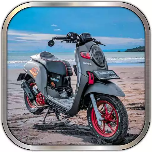 Play Wallpaper Motor Scoopy Modifikasi APK