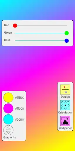 Play Wallpaper - Multi Color Gradient Style  and enjoy Wallpaper - Multi Color Gradient Style with UptoPlay