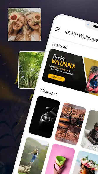 Play Wallpapers 4K - Auto Changer  and enjoy Wallpapers 4K - Auto Changer with UptoPlay