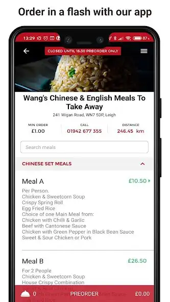 Play Wangs Chinese  English Meals as an online game Wangs Chinese  English Meals with UptoPlay