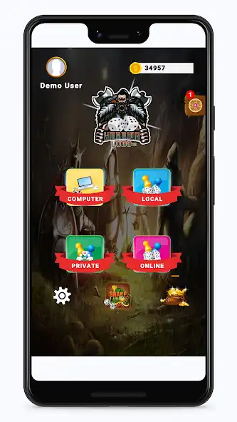 Play Warrior Ludo 2D as an online game Warrior Ludo 2D with UptoPlay